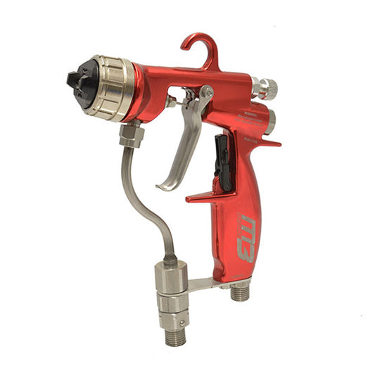 Manual air-assisted airless spray gun