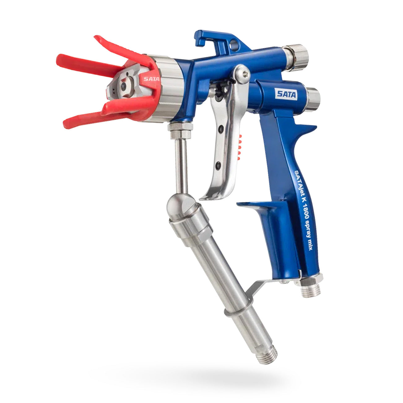 Air-assisted airless manual spray gun