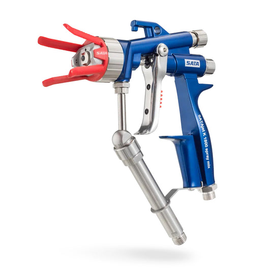 Air-assisted airless manual spray gun